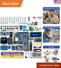 Elite Explorer Kit with Arduino Uno R4 WiFi, Compliant, Bluetooth IoT IIC O...