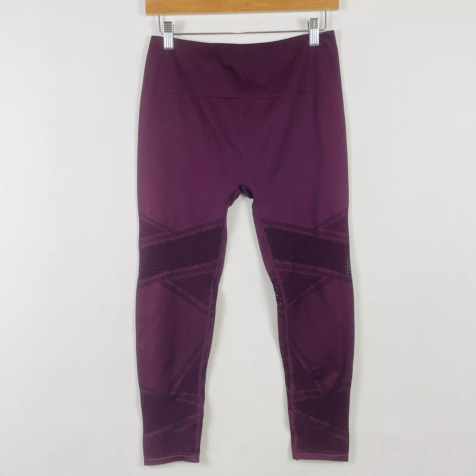 fabletics mesh knee ankle compression leggings