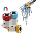 Universal Magnetic Ring 1/4 Inch Full Metal Screwdriver Bit Tip Magnetic Ring