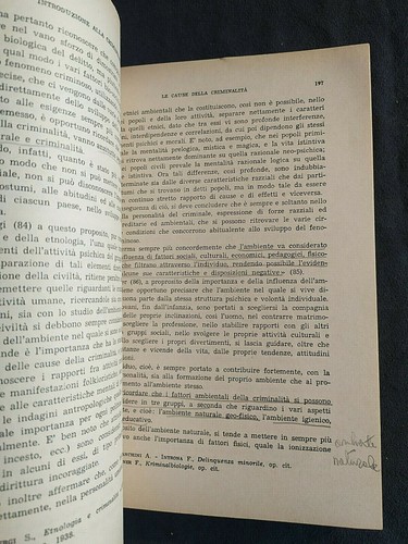 PRINCIPI DI CRIMINOLOGIA GENERALE E CLINICA E PSICOPATOLOGIA SOCIALE 1971 - Picture 4 of 6