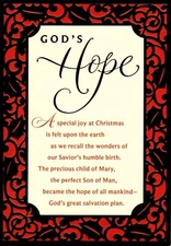 Merry Christmas Humble Birth Of Jesus Blessings Dayspring Greeting Card