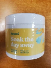 Asutra Soak the Day Away Dead Sea Bath Salts Detox & Slim Down 16 oz. - E6C
