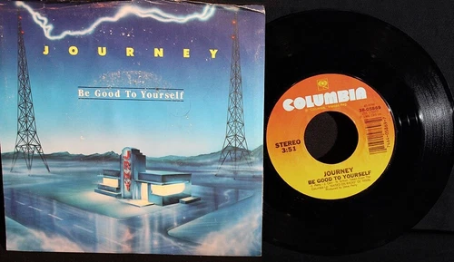 Journey-Be Good to Yourself-Columbia 38-05869-Vintage 1986 Picture Sleeve 45!!