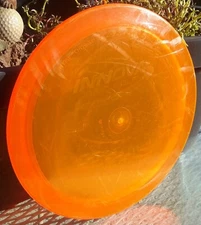 175 CLIMO 12X CHAMPION FIREBIRD 9/4/0/4 Innova Fairway Driver, DISC GOLF -Orange