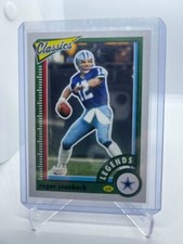 2022 Panini Classics Roger Staubach Legends Red Back SP /99 Dallas Cowboys #109