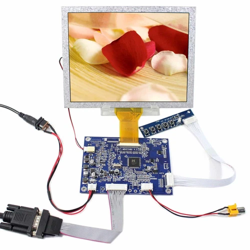 8" 800x600 EJ080NA 05A LCD With VGA AV LCD Controller Board  DIY LCD Monitor