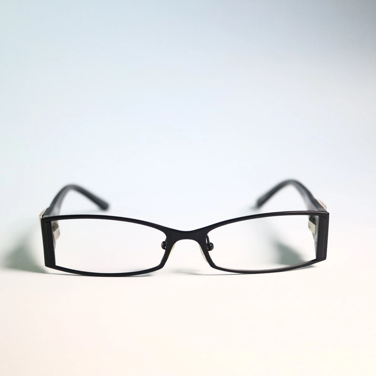 Guess GU1462A Black rectangle eyeglasses thick frame zebra style 49 15 130 N10