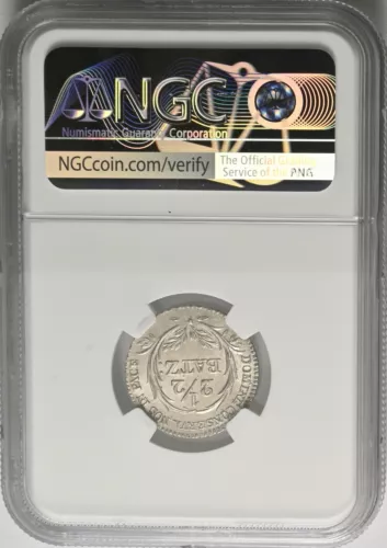 CD0470 Rare Switzerland 2 1/2 Batz 1815 Lucerne Silver NGC MS64