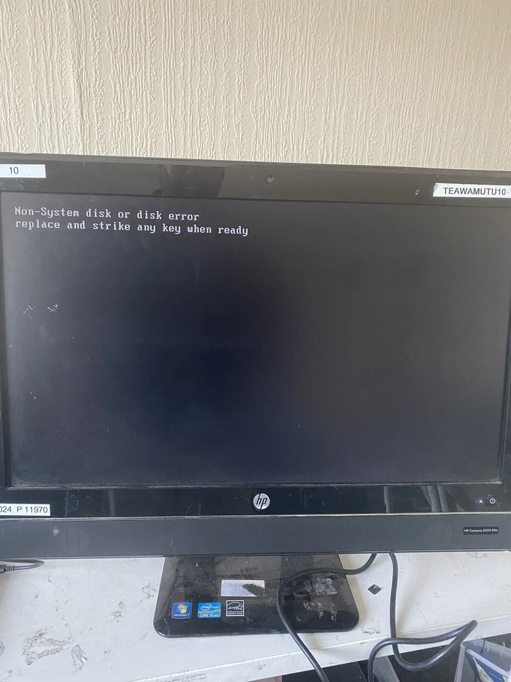 HP Compaq 8200 Elite AiO - Intel CORE i5 No window, No keyboard mouse - Image 2 of 4