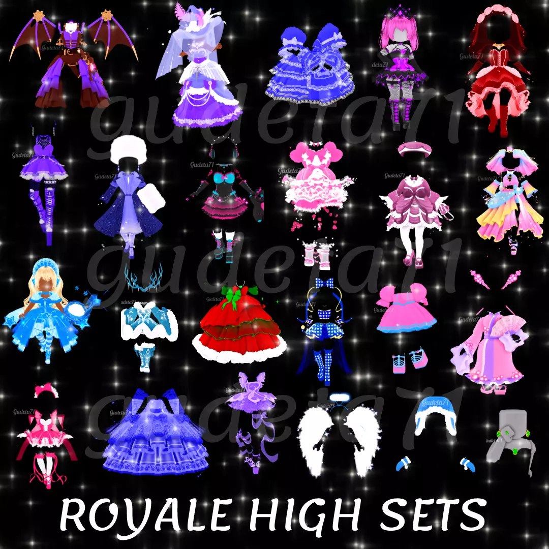 ROYALE HIGH - Steampunk Set - Halloween 2022 - New set