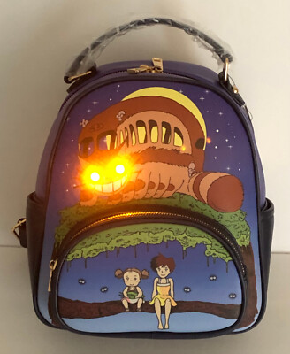 Our Universe Studio Ghibli My Neighbor Totoro Night Catbus LightUp Mini Backpack Our Universe Studio Ghibli My Neighbor Totoro Night Catbus  main image 3