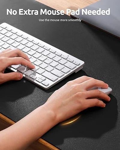 Desk Pad Office Desk Mat Pad PU Leather Waterproof Desk Mat Laptop Mat Dual-Side - Picture 37 of 39