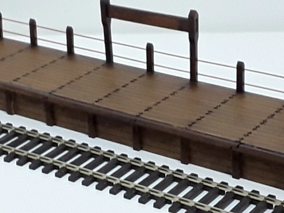 Laser Cut OO Gauge Wooden Station Platform and Halt Kit - Image 3 of 4