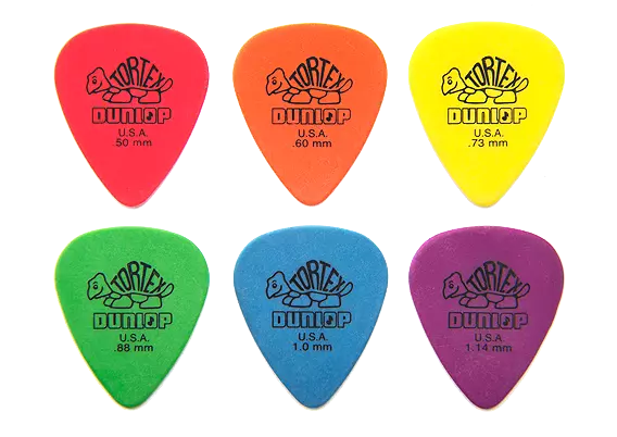 Lot de mediators DUNLOP ( 10) - Guitar Tech