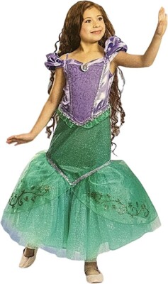 Little Mermaid Disguise Disney Princess Ariel Deluxe Costume size x small 3T-4T