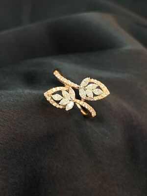 Boucles D'oreilles Cerceau Diamants 0.80 Cts Or 18k Blanc - Coupe Ronde Brillante, Couleur G, Clarté SI1 - Neuf Avec étiquettes