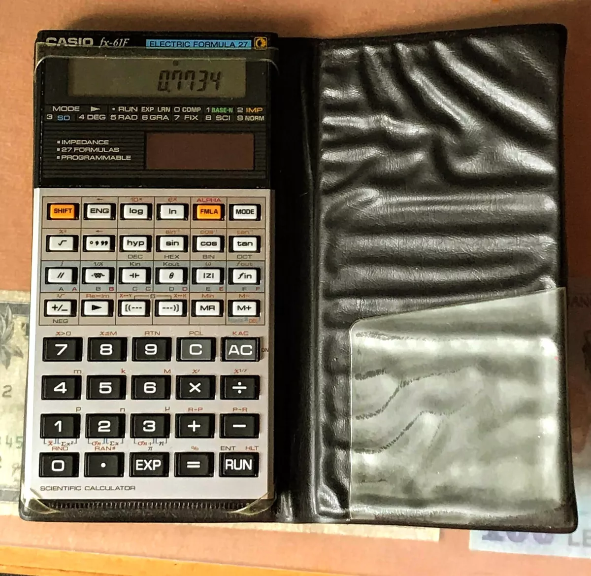 Casio fx61f hot sale