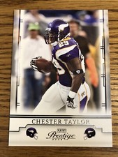 Chester Taylor 2008 Playoff Prestige Vikings Card #55  *3597*