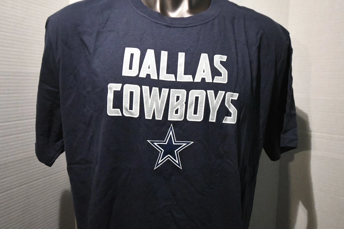 Dallas Cowboys Navy T-Shirt Big and Tall Sizes 1X-5XL by Fanatics