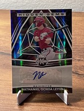 2022 Panini Elite Extra #HG-NO Nathaniel Ochoa Leyva Hidden Gems AUTO