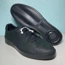 Black Sperry Men's Gold Cup Plushwave Black Leather STS24510 Size 11.5