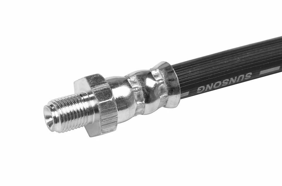 For 1986-1988 Mitsubishi Tredia Brake Hydraulic Hose Front Outer Sunsong 1987 - Image 3 of 3