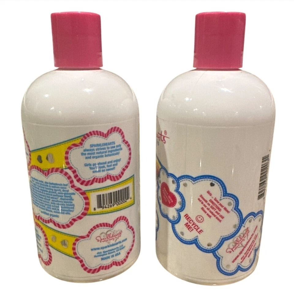 Sparklehearts Shine Shampoo & Soft Conditioner Set 10 oz ea. Natural Ingredients - Image 3 of 3