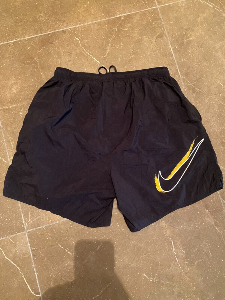 Men's Vintage Nike nylon shorts big logo 90s | eBay Men's Vintage Nike nylon shorts big logo 90s | eBay