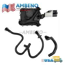 Oil Separator PCV Valve Vent Trim & Breather Hose For Audi Q7 A8 Q5 S4 A6 A7 3.0