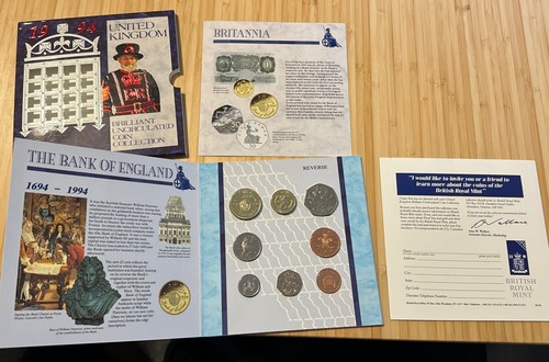 1994 ROYAL MINT UK BRILLIANT UNCIRCULATED COIN COLLECTION - Picture 4 of 7