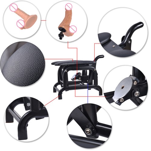 Multifunction Love Furniture BDSM Rock Chair Telescopic Sex Machine Anal Sex Toy - Picture 7 of 11