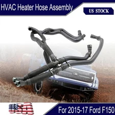 For 2015-2017 Ford F150 5.0L Engine Inlet Outlet Hvac Heater Hose Assembly USA