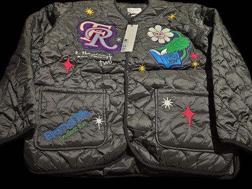 First Row Sunshine Quilted Jacket - Black Large Brand New In Bag!!