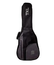 TKL Black Belt Traditional OM / 000 Acoustic Guitar Soft Case 04605/BL