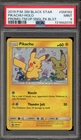 Pokemon Pikachu Team Up Blister Pk. Black Star Holo Promo SM162 PSA 9 Mint