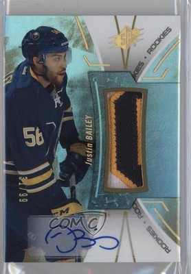 2016-17 SPx Rookies Gold 31/99 Justin Bailey #R-JB RPA Patch Auto RC 0nn