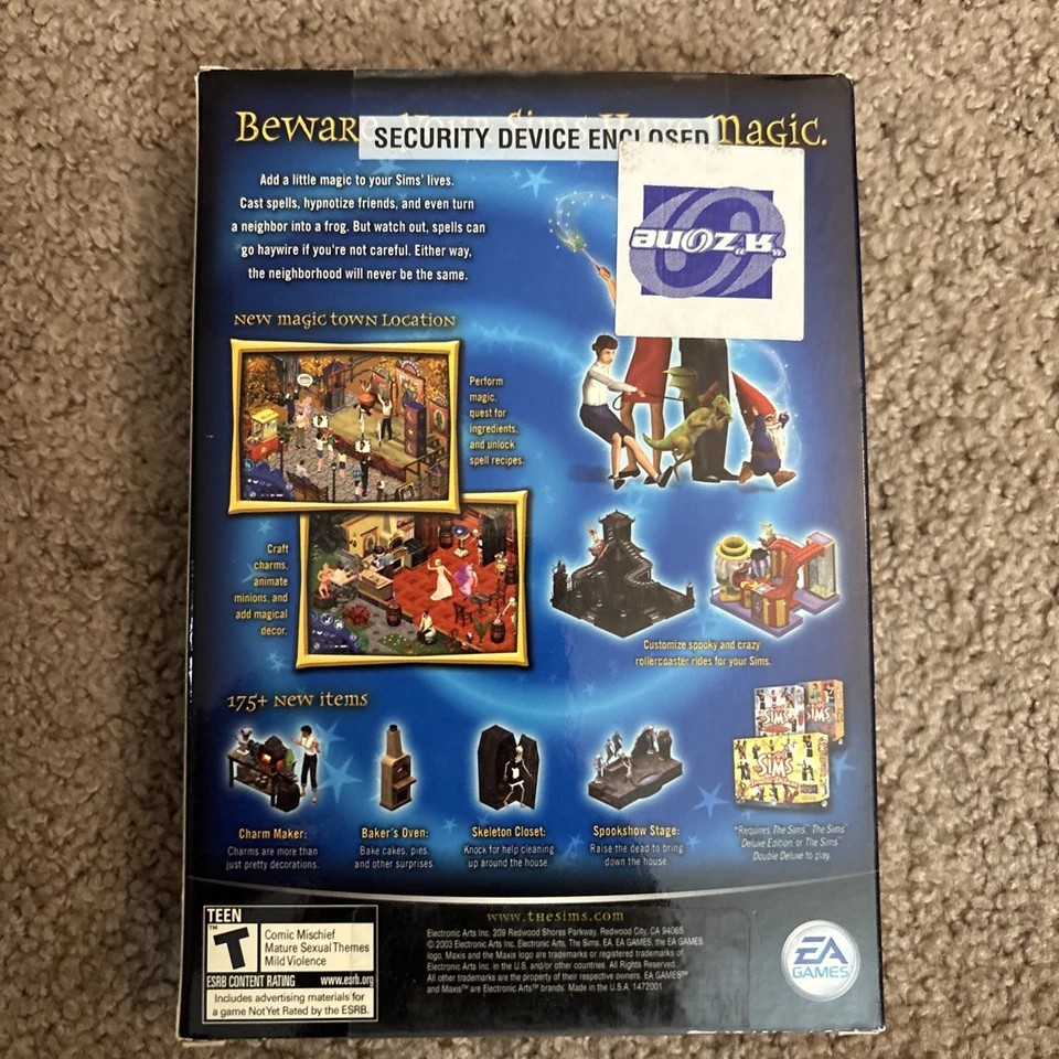 The Sims Makin' Magic Expansion Pack for PC New Sealed Small Box - Image 2 of 4