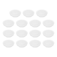 15Pcs Snug Plugs, Rubber Hole Plugs Fit 18mm 0.71 Inch Hole Dia. Translucent
