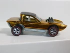 1968 HOT WHEELS REDLINE PYTHON GOLD U.S. Very Clean, 4/122