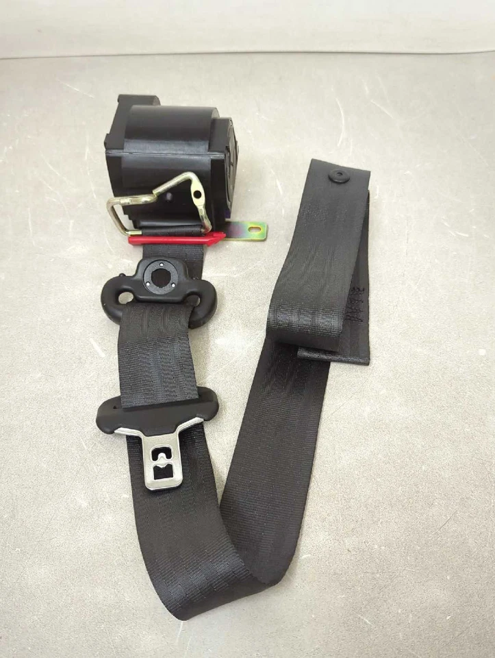 Nuevo retractor de cinturón de seguridad delantero Ford LH 1999-2002 negro Mercury Cougar OEM Foto 3 de 4