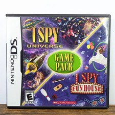 2012 Nintendo DS Game - I Spy Universe & Fun House Game Pack, Scholastic