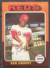 1975 TOPPS KEN GRIFFEY (CINCINNATI REDS) #284 EX