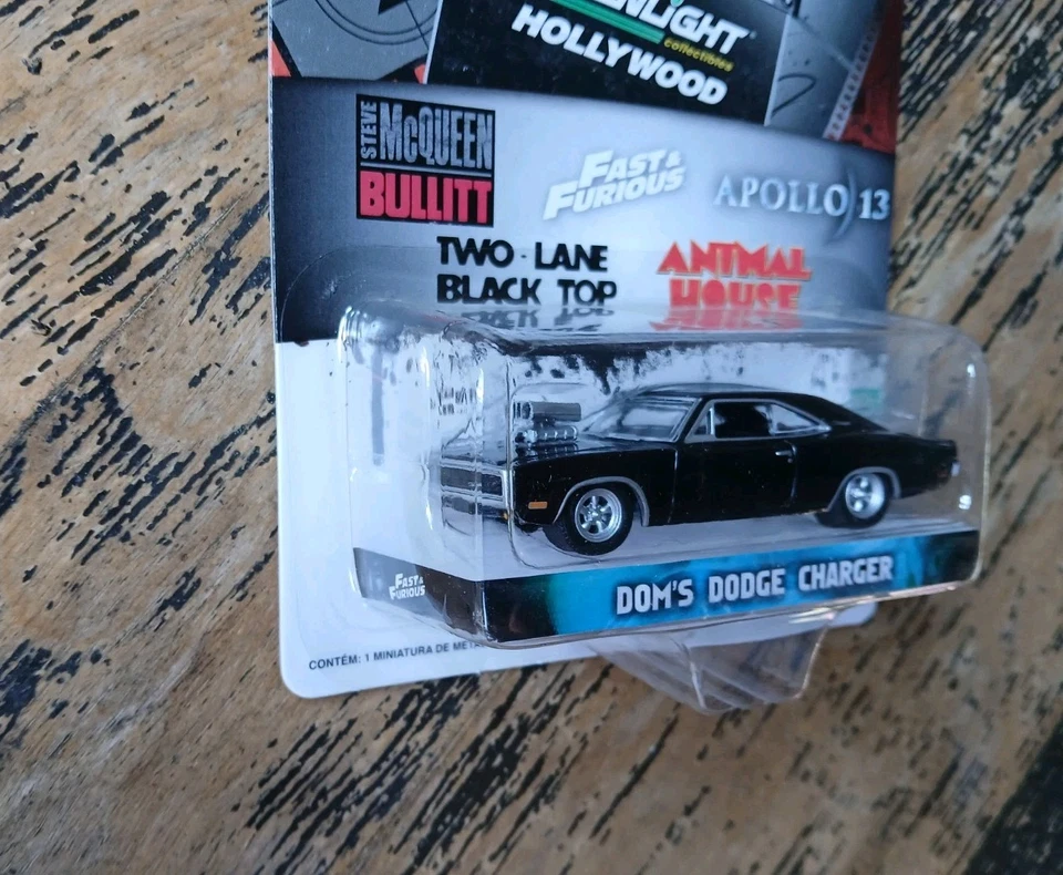 RARE Greenlight Hollywood Fast & Furious Dom's 1970 DODGE CHARGER Brazil Exclsve - Image 4 of 4