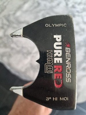 BENROSS PURE RED OLYMPIC HI MOI PUTTER, RECHTSHÄNDER 34'' LANG