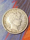 1903 P Barber Dime XF - AU Details