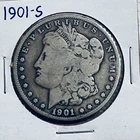 1901 S  MORGAN DOLLAR   AFFORDABLE KEY DATE Good CONDITION
