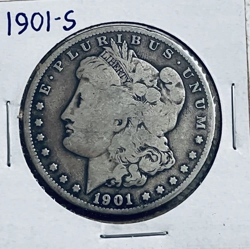 1901 S  MORGAN DOLLAR   AFFORDABLE KEY DATE Good CONDITION