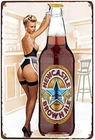 Vintage Custom Newcastle Brown Ale Beer Tin Metal Signs Home Décor 8x12