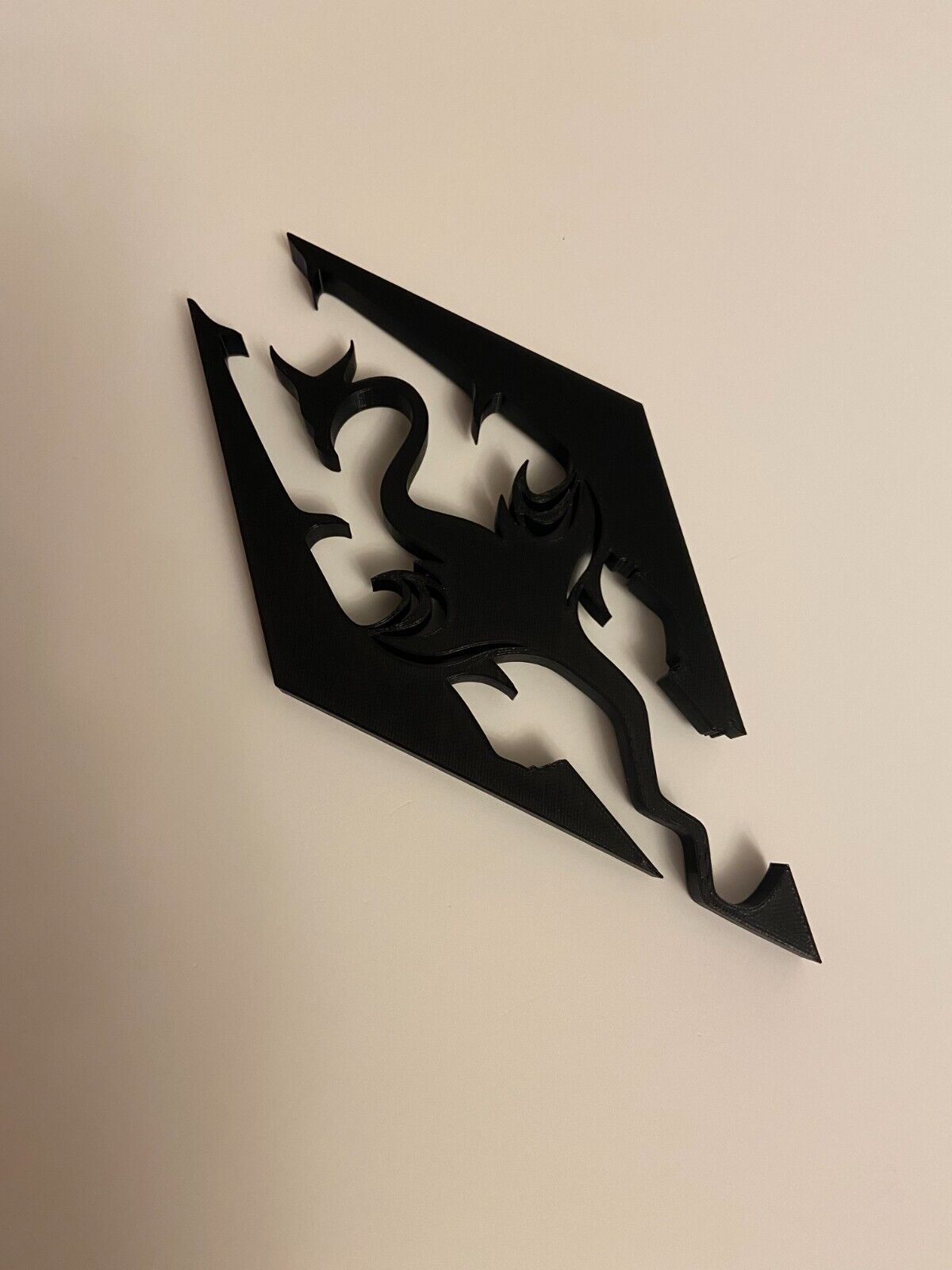 Skyrim Inspired no Lollygagging 3d Printed Sign 