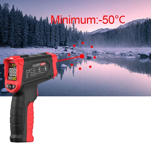 LCD IR Temp Meter Non-contact Laser Temperature Gun Infrared Thermometer - Picture 11 of 18